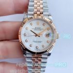 EW Swiss Grade Replica Rolex Datejust 36MM Watch Two Tone Rose Gold